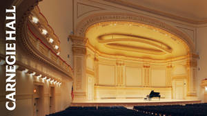 Carnegie Hall Stage Wallpaper