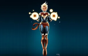 Carol Danvers, A.k.a. Captain Marvel, Is Ready For The Sequel Wallpaper