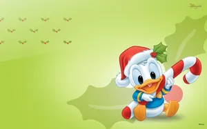 Cartoon Baby Donald Duck Wallpaper