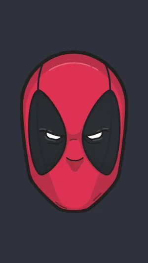 Cartoon Comic Deadpool Logo Wallpaper