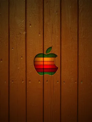 Carved Apple Logo Awesome Ipad Wallpaper