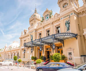 Casino De Monte Carlo Aesthetic Desktop Wallpaper