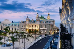 Casino De Monte Carlo Belle Epoque Facade Wallpaper