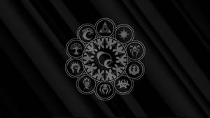 Cast A Powerful Spell With A Minimalistic Magic Circle Wallpaper