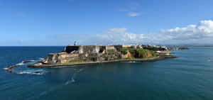 Castillo San Felipe Del Morro From Afar Wallpaper