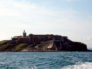 Castillo San Felipe Del Morro From The Water Wallpaper