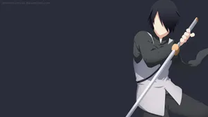 Catch A Glimpse Of Blue Sasuke! Wallpaper