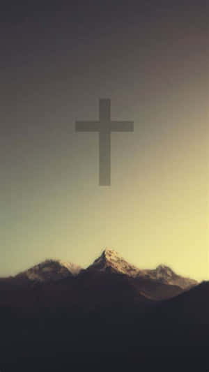 Catholic Phone Minimalistic Holy Cross Wallpaper