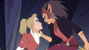 Catradora Enemies To Lovers Ship Wallpaper