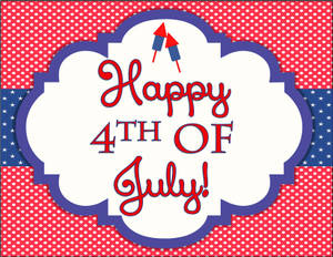 Celebrate 4th Of July In Style Wallpaper