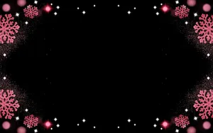 Celebrate A Black Christmas Wallpaper