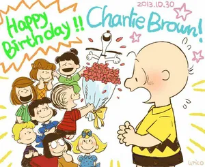 Celebrate Charlie Brown's Birthday With Your Friends. Wallpaper
