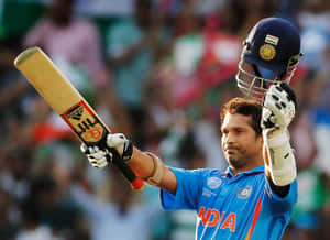 Celebrate Mumbai Indians And Sachin Tendulkar's Brilliant Victory Wallpaper