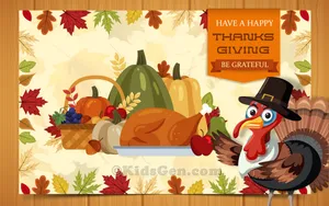 Celebrate Thanksgiving With A Delicious Turkey! Wallpaper