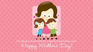 Celebrate The Amazing Mothers In Your Life This #happymothersday Wallpaper