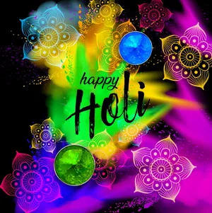 Celebrate The Colors Of Holi! Wallpaper