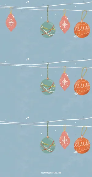 Celebrate The Holiday Season With A Cute Simple Christmas Wallpaper