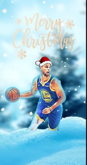 Celebrate The Holiday Season With The Best Of Nba Basketball Wallpaper