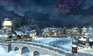 Celebrate The Holiday Season With This Festive Christmas Widescreen! Wallpaper