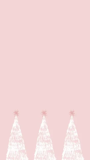 Celebrate The Holidays With A Beautiful Pink Christmas Tree! Wallpaper