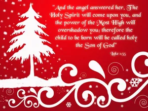 Celebrate The Joy And Peace Of Christmas With This Inspiring Bible Verse Wallpaper