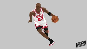 Celebrate The Legacy Of Michael Jordan Wallpaper