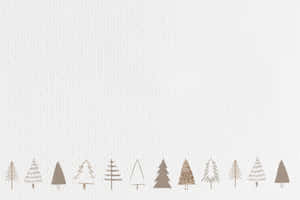 Celebrate The Most Minimalist Christmas Ever Wallpaper