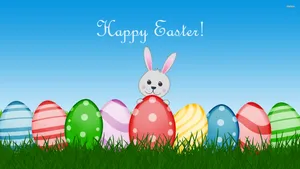 Celebrate This Easter With A Cute And Happy Vibe! Wallpaper
