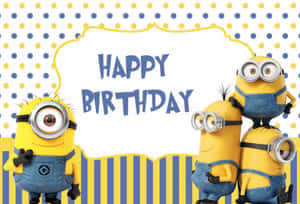 Celebrate With Your Despicable Me Buddies! Wallpaper