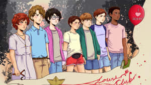 Celebrating Friendship - Beverly, Richie, Bill, Mike, Ben And Stan From The Losers Club. Wallpaper
