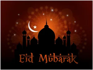 Celebrating Spirit Of Togetherness - Eid Mubarak Wallpaper