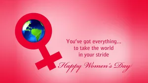 Celebrating Strength And Grace - Happy Women's Day Wallpaper