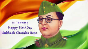 Celebration Of Netaji Birthday Wallpaper