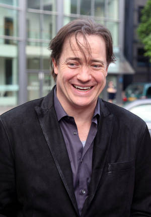 Celebrity Paparazzi Brendan Fraser Wallpaper