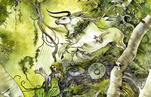 Celtic Taurus Zodiac Wallpaper