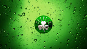 Celtics Logo Water Droplets Wallpaper
