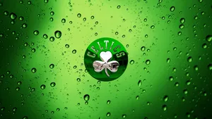 Celtics Logo Water Droplets Wallpaper