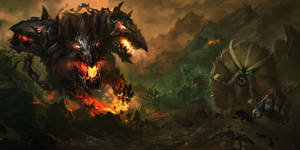 Cerberus Monster War Wallpaper