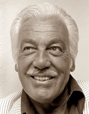 Cesar Romero Vintage Close-up Photo Wallpaper