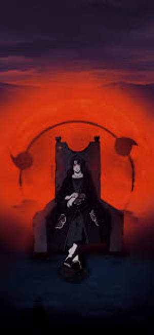 Chair Naruto Itachi Uchiha Wallpaper