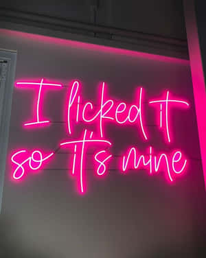 Channel Your Inner Bad Girl With Pink Wallpaper