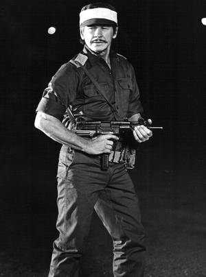Charles Bronson In The 1977 Television Film Raid On Entebbe Wallpaper