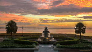 Charleston Waterfront Park South Carolina Wallpaper