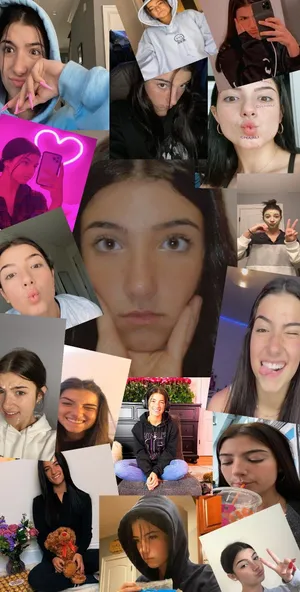 Charli And Addison Brighten Up The Holidays Wallpaper