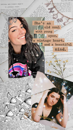 Charli And Addison Sharing A Hug Wallpaper