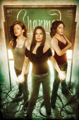 Charmed Main Characters Full Body Wallpaper