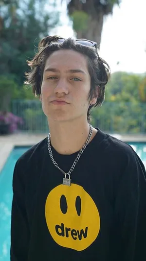 Chase Hudson Looking Confident. Wallpaper