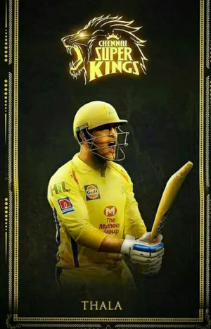 Chennai Super Kings Thala Wallpaper