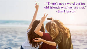 Cherishing Moments On Friendship Day Wallpaper