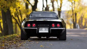 Chevrolet Corvette (c3) Muscle Car Wallpaper